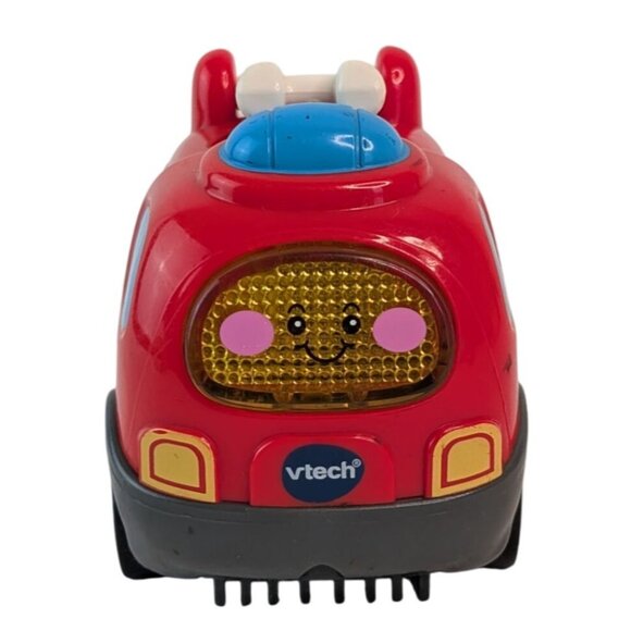 Vtech Go Go Smart Wheels Red Fire Truck & Police Car Vehicle Lot Tested - Picture 12 of 14